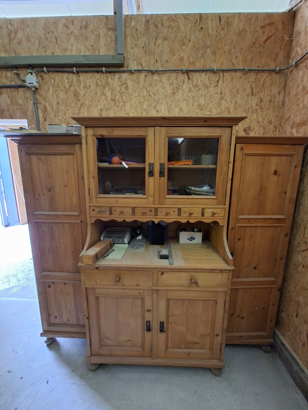 Houten kast, Ophalen, Gebruikt