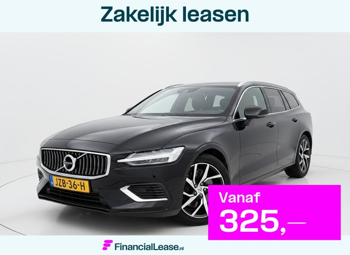 Volvo V60 2.0 T6 Recharge AWD Inscription LEER - NAVI - CRUI, Stof, Gebruikt, Euro 6, 4 cilinders