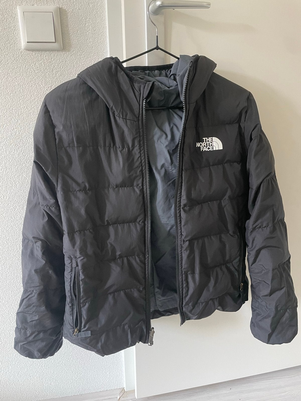 The North Face Unisex Reversible Winterjas Maat 152, Ophalen of Verzenden, Zo goed als nieuw, Jongen of Meisje