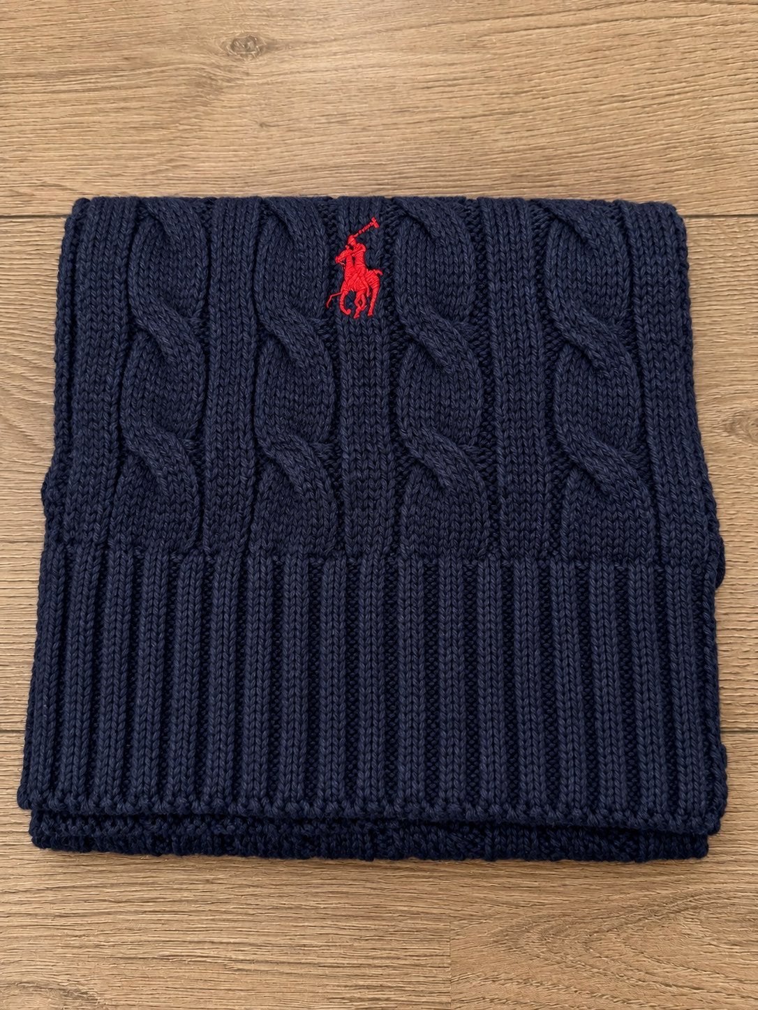 Ralph Lauren muts & sjaal set – winter – unisex, Ophalen of Verzenden, Nieuw, Overige maten, Muts