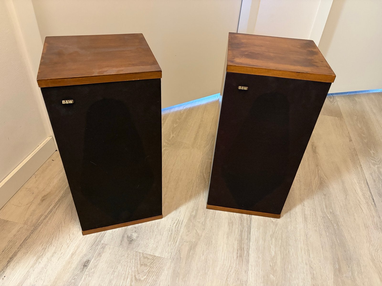 Bowers & Wilkins (B&W) DM4 speakers (jaren 70), Audio, Tv en Foto, Ophalen, Stereo speakers, Gebruikt, Bowers & Wilkins (B&W)