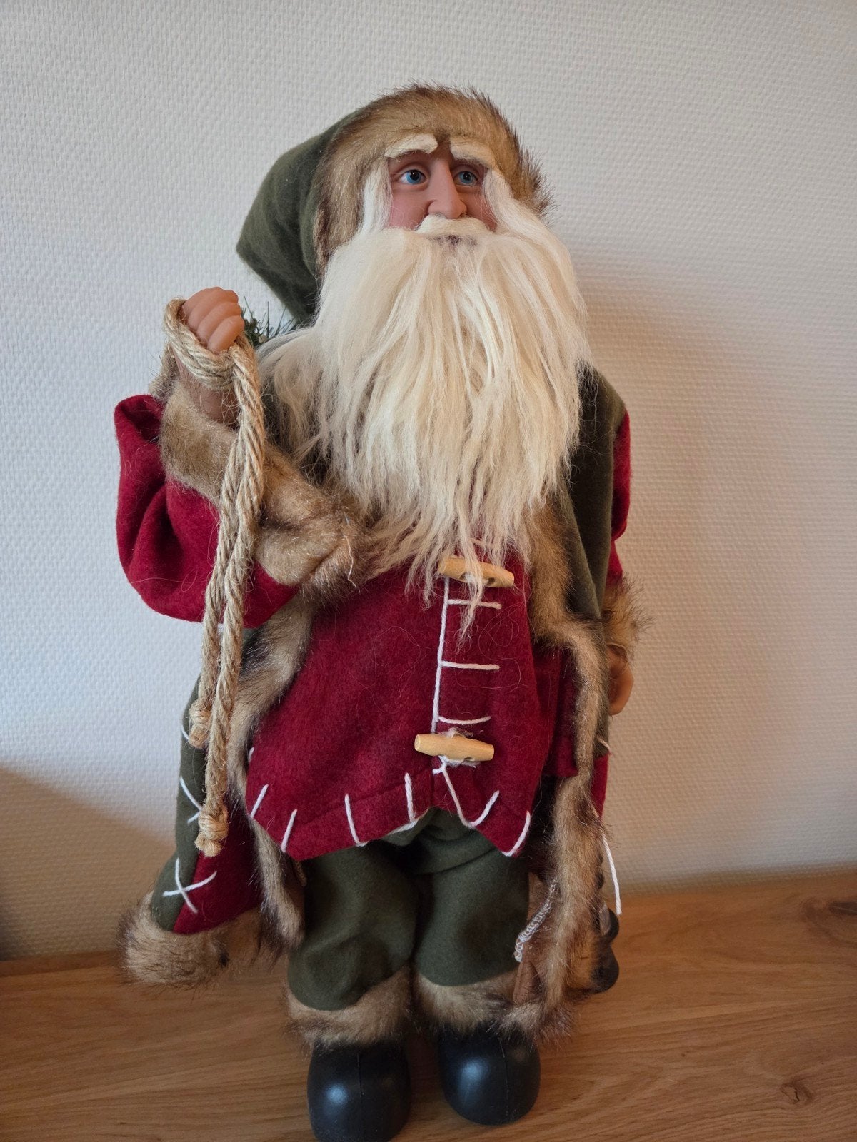 Grote kerstman pop 60 cm – kerstdecoratie, Diversen, Ophalen of Verzenden