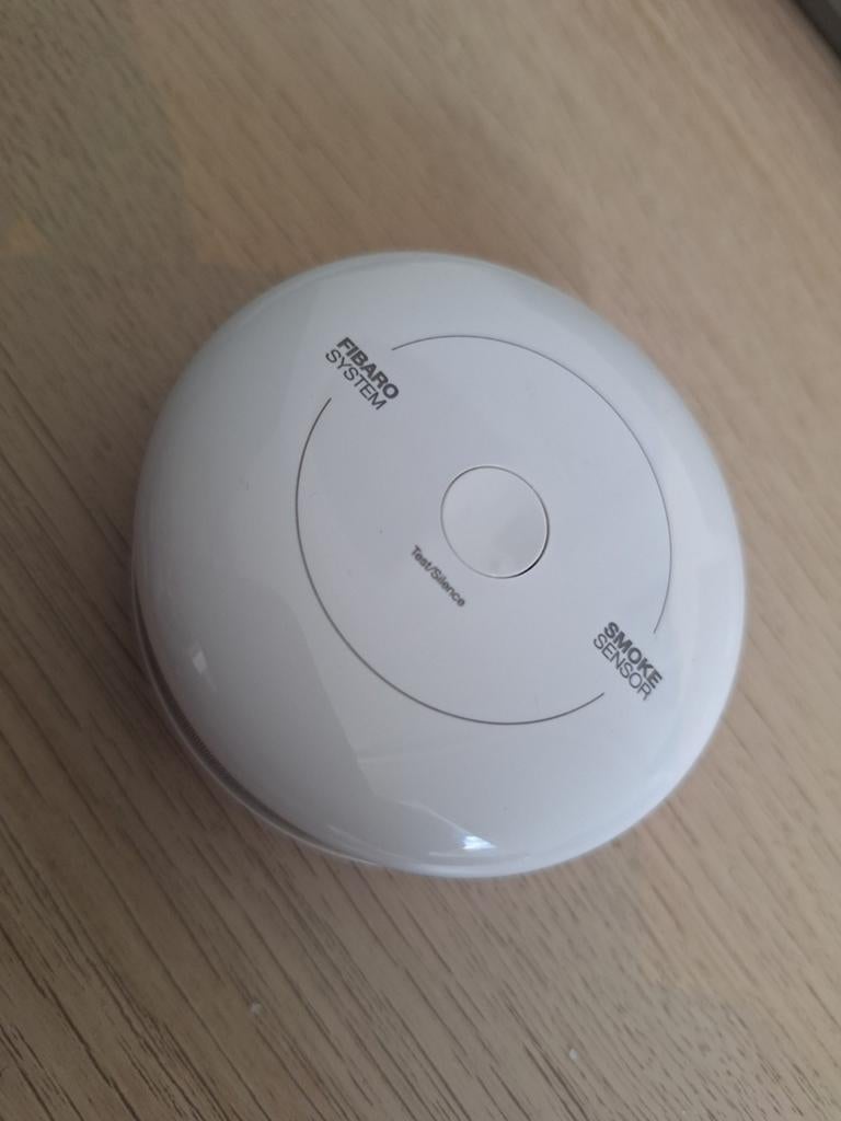Fibaro Smoke Sensor Z-Wave, Ophalen, Detector, Sensor of Melder, Nieuw, Rook