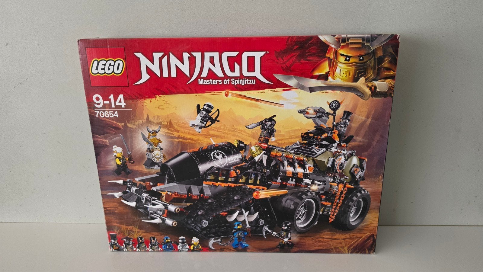 LEGO NINJAGO Dieselnaut - 70654, Lego, Ophalen of Verzenden, Zo goed als nieuw, Compleet