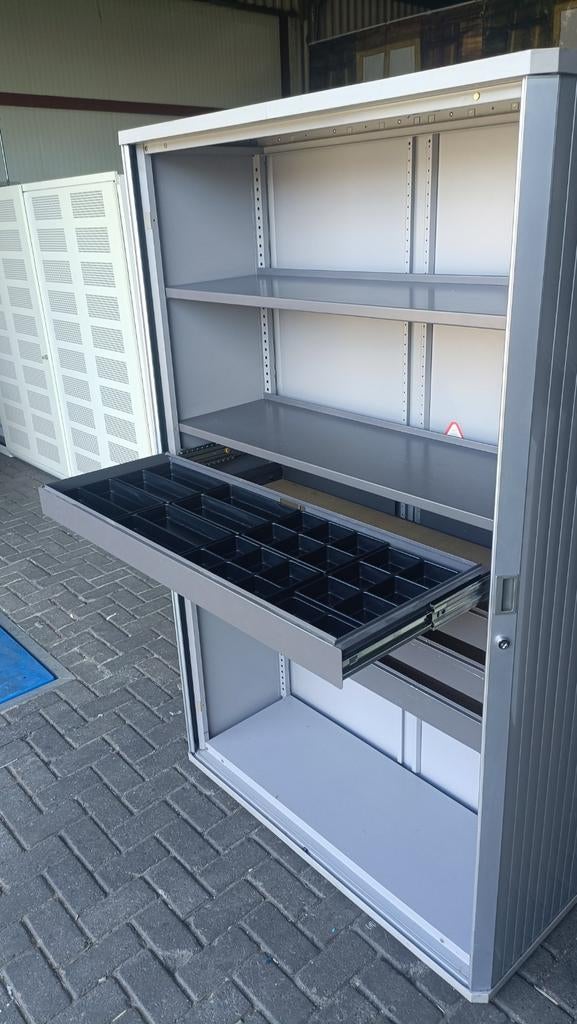 Gereedschapladen metalen roldeurkast , garagekast, R, Ophalen of Verzenden, Zo goed als nieuw, H