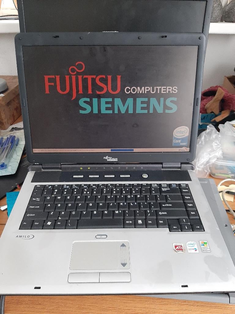 Vintage laptop Fujitsu Siemens, Computers en Software, Vintage Computers, Ophalen, Fujitsu Siemens