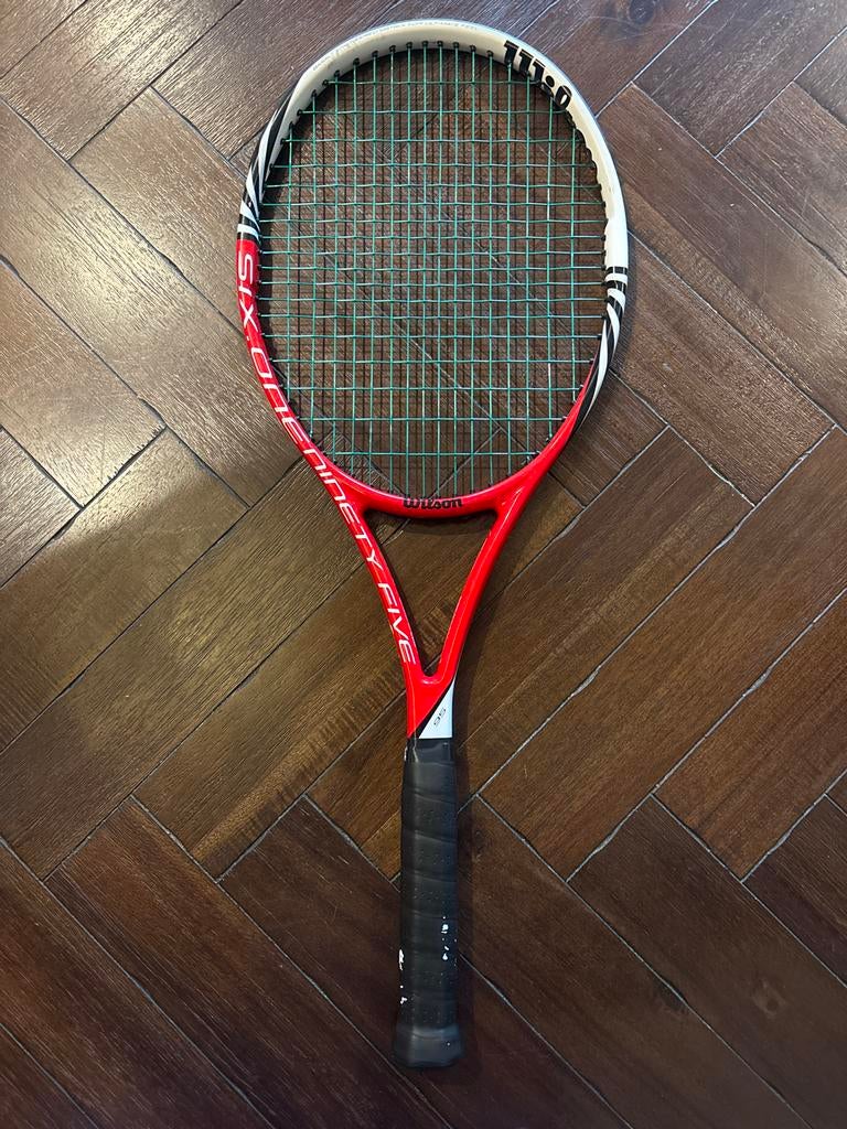 Wilson Six One 95 Amplifeel Tennisracket, Sport en Fitness, Tennis, L4, Ophalen of Verzenden, Zo goed als nieuw, Wilson