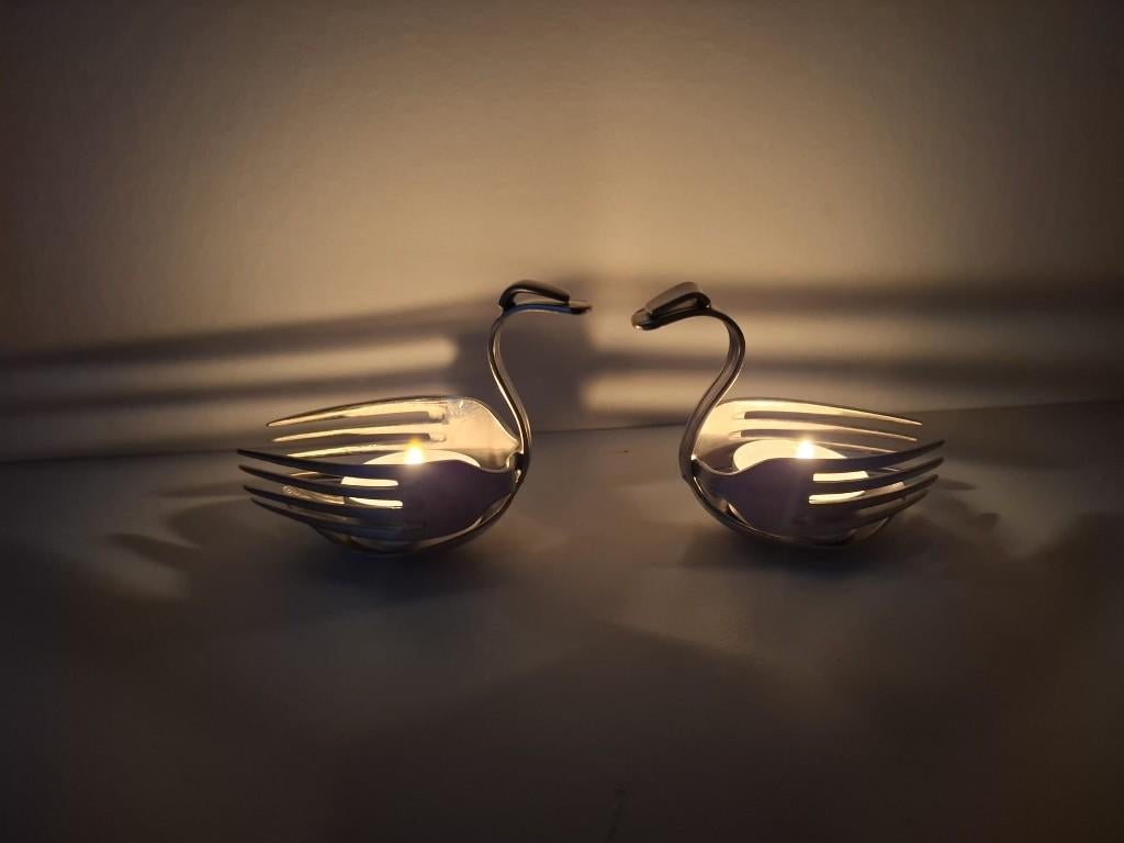 Handgemaakte De verlichte zwaan, Ophalen of Verzenden