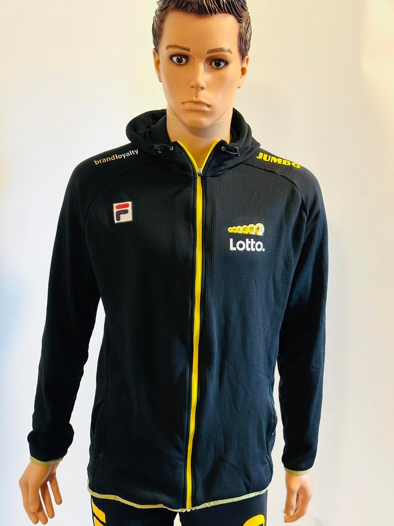 Sportkleding sportvest vest trui sporttrui maat XL Fila, Ophalen of Verzenden, Zo goed als nieuw, Maat 56/58 (XL), Zwart
