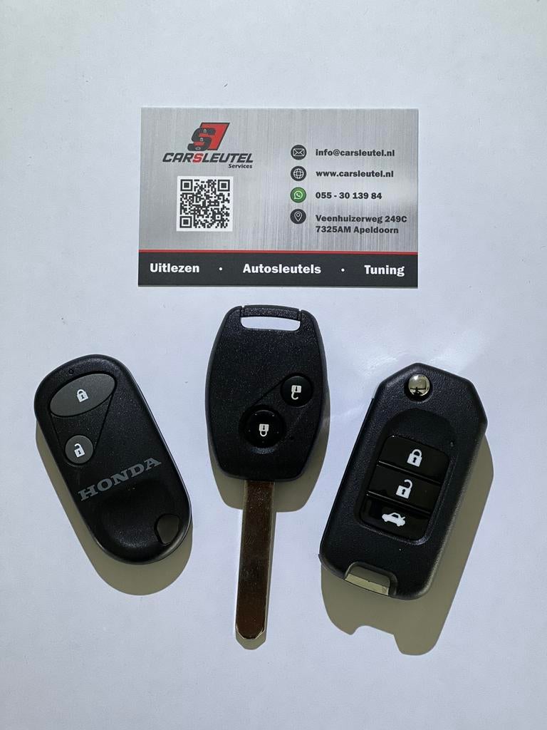 Honda autosleutel alle type inleren programmeren op uw auto?, Ophalen of Verzenden, Alfa Romeo