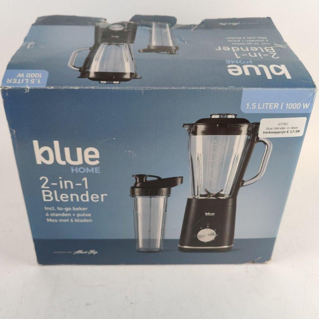 Blue blender in doos || nu voor maar €17.99!!, Ophalen of Verzenden, Huis en Inrichting