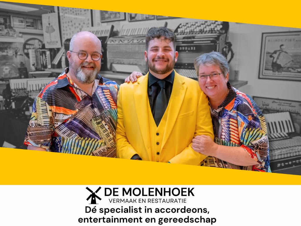De Molenhoek Accordeon specialist in verkoop en reparatie, Ophalen, Nieuw, 120-bas, Overige merken