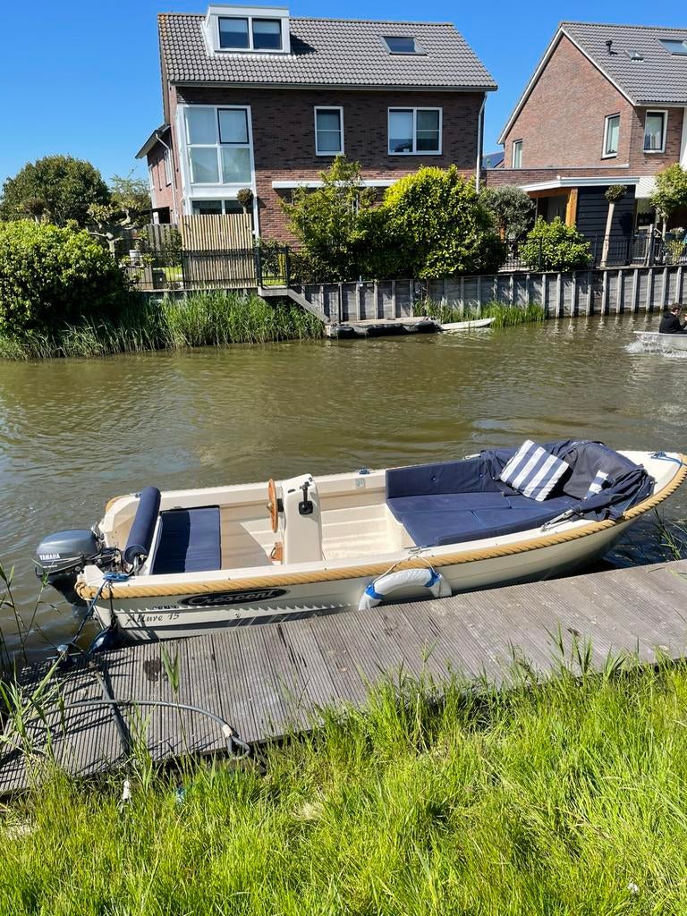 Crescent allure 15, Watersport en Boten, Sloepen, Ophalen of Verzenden, Zo goed als nieuw, Buitenboordmotor, Polyester