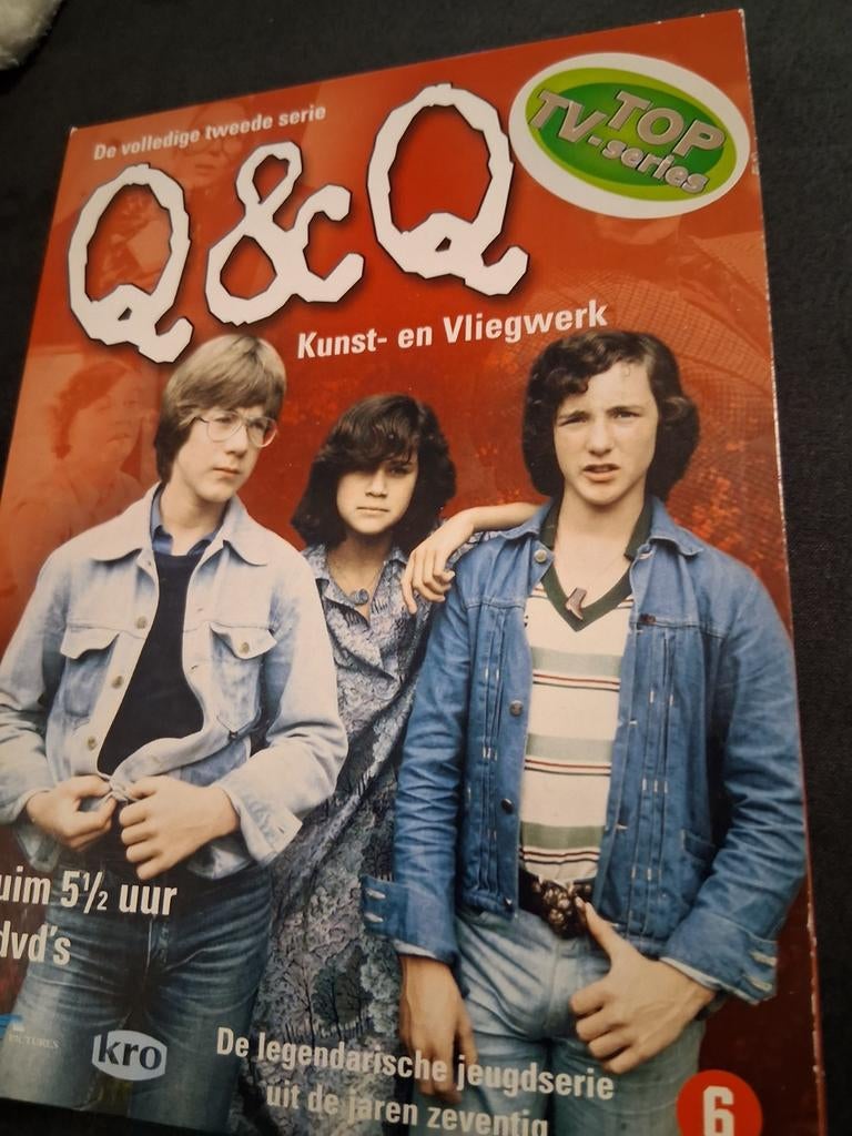 Q&Q Kunst- en Vliegwerk DVD Boxset, Cd's en Dvd's, Dvd's | Tv en Series, Alle leeftijden, Boxset, Ophalen of Verzenden, Zo goed als nieuw