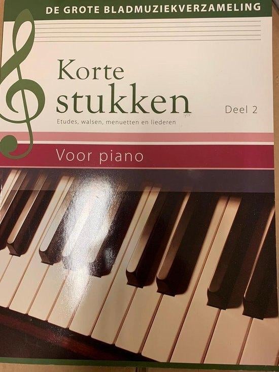 Korte stukken voor piano deel 2 / De grote bladmuziekverzame, Verzenden, Klassiek, Les of Cursus, Nieuw