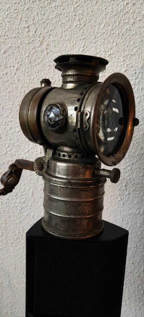 Antiek Carpid lamp, Ophalen of Verzenden