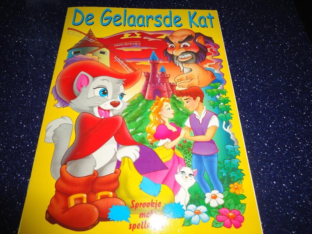 2 sprookjesboekjes de gelaarsde kat en belle en het beest, Verzamelen, Disney, Nieuw, Overige typen, Overige figuren, Ophalen of Verzenden