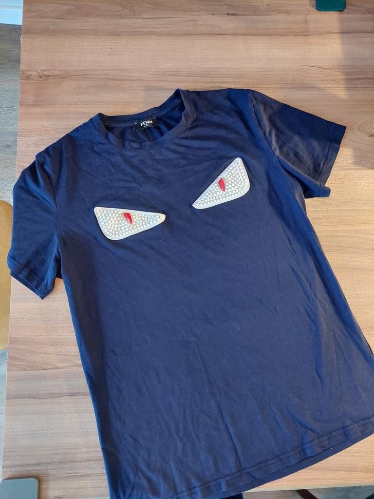 Nieuw Fendi T-shirt - Maat M/L, Maat 48/50 (M), Zwart, Nieuw, Ophalen of Verzenden
