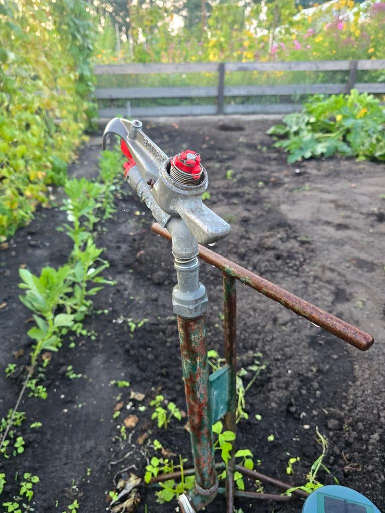 Bewateringssysteem voor Volkstuin, Ophalen, Gebruikt