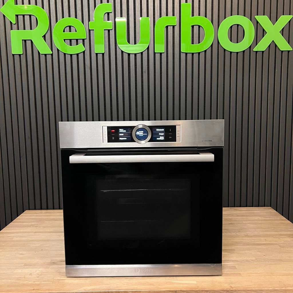 Bosch Serie 8 Inbouw combi magnetron oven, Witgoed en Apparatuur, Ovens, Refurbished, Oven met grill, Inbouw, Bosch