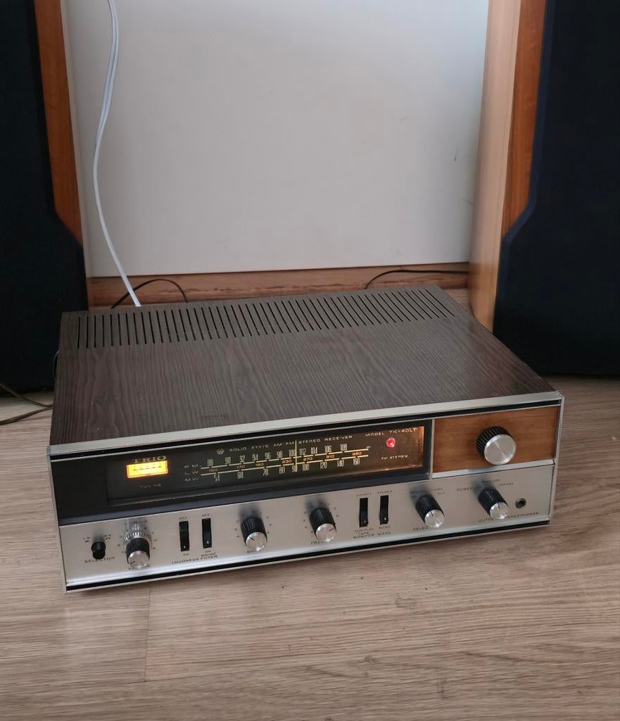 Trio TK-40LT Stereo Receiver, Overige merken, Gebruikt, Ophalen of Verzenden, Minder dan 60 watt