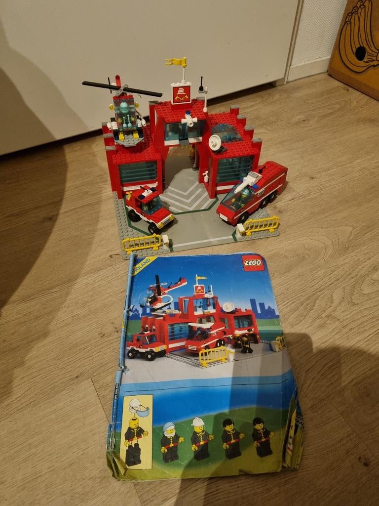 Lego 6389 brandweer kazerne, Ophalen of Verzenden
