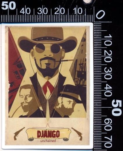 Sticker: Django, Ophalen of Verzenden, Zo goed als nieuw, Bedrijf of Vereniging