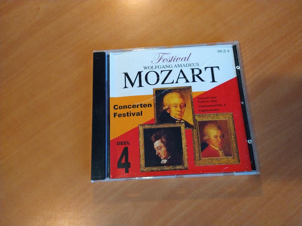CD Wolfgang Amadeus Mozart Concerten Festival deel 4, Ophalen of Verzenden, Classicisme, Zo goed als nieuw, Overige typen