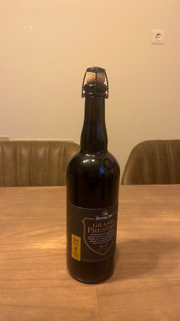 Hertog Jan Grand prestige 2021, Ophalen of Verzenden, Zo goed als nieuw, Flesje(s), Hertog Jan