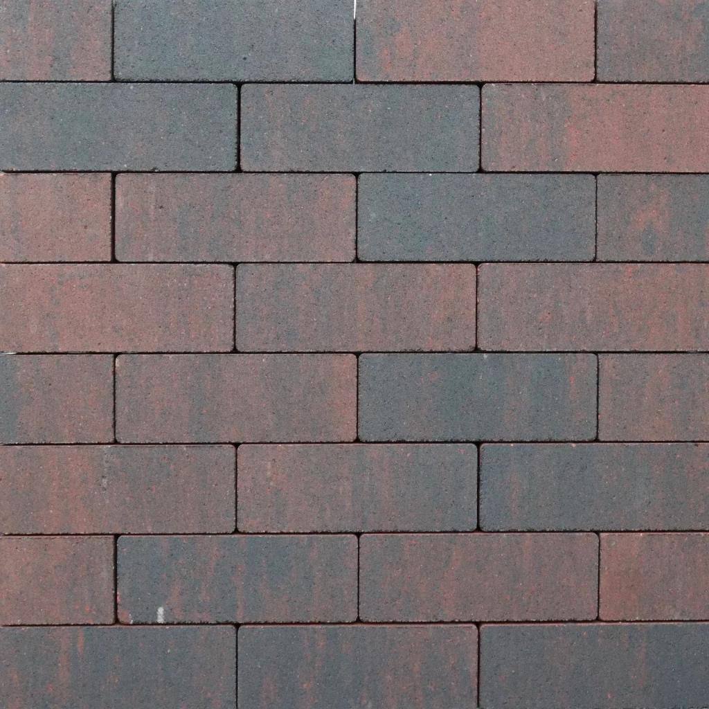 Strackstone Crown GRN+ DF 21x7x8 vlak Wijnr/Antr GENU PL2, Tuin en Terras, Tegels en Klinkers, Overige materialen, Overige typen