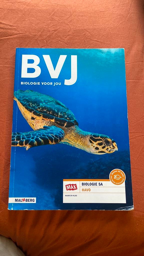 Biologie voor jou - MAX - leeropdrachtenboek A 5 havo 7.0, Ophalen of Verzenden, Zo goed als nieuw, Overige niveaus, Nederlands