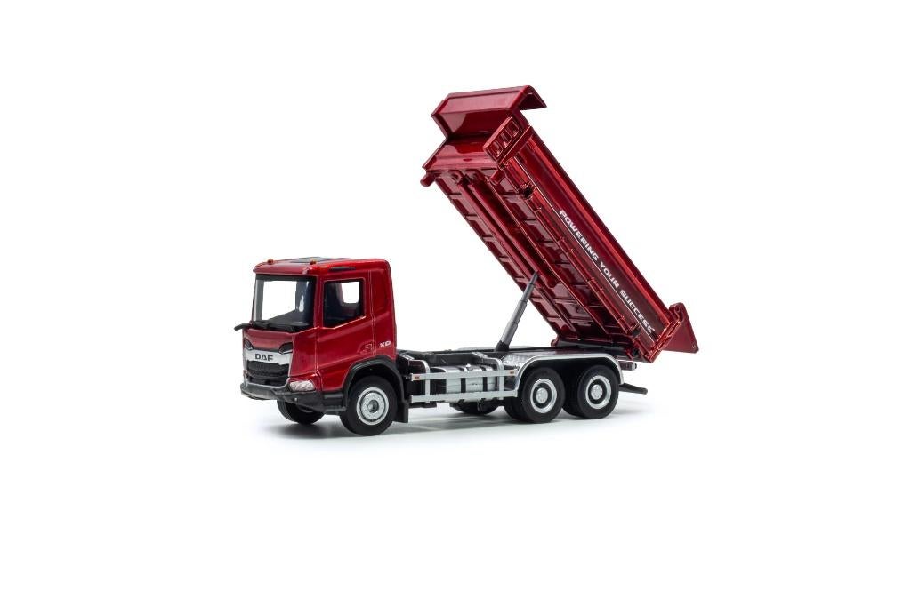 DAF 6x4  XD Kipper Flame red 1:87, Verzenden, Nieuw, Bus of Vrachtwagen, Overige merken