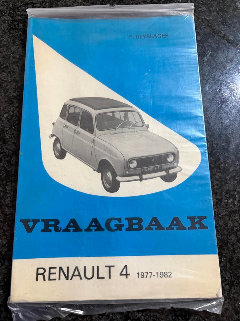 Renault 4 Vraagbaak 1977-1982, Ophalen of Verzenden
