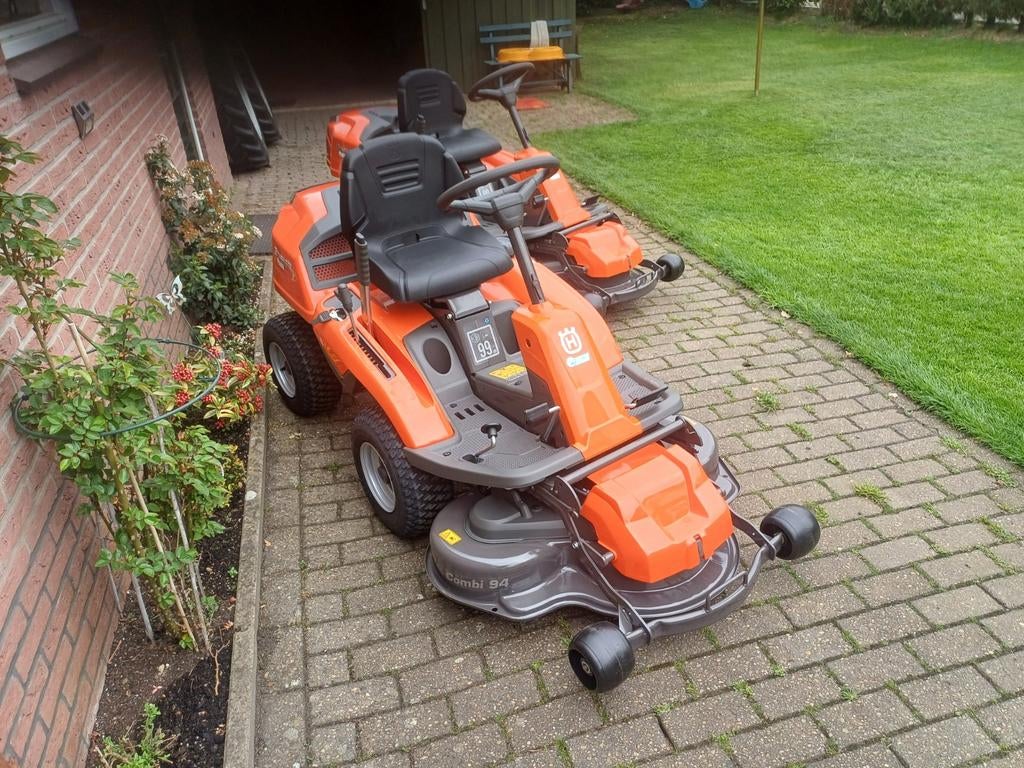 Husqvarna Rider R214TC frontmaaier, Tuin en Terras, Zitmaaiers, Ophalen, Nieuw, Husqvarna, Mulchfunctie