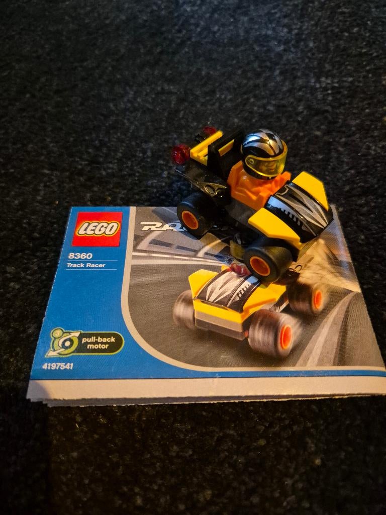 LEGO 8360 Track racer, Kinderen en Baby's, Speelgoed | Duplo en Lego, Ophalen of Verzenden, Zo goed als nieuw