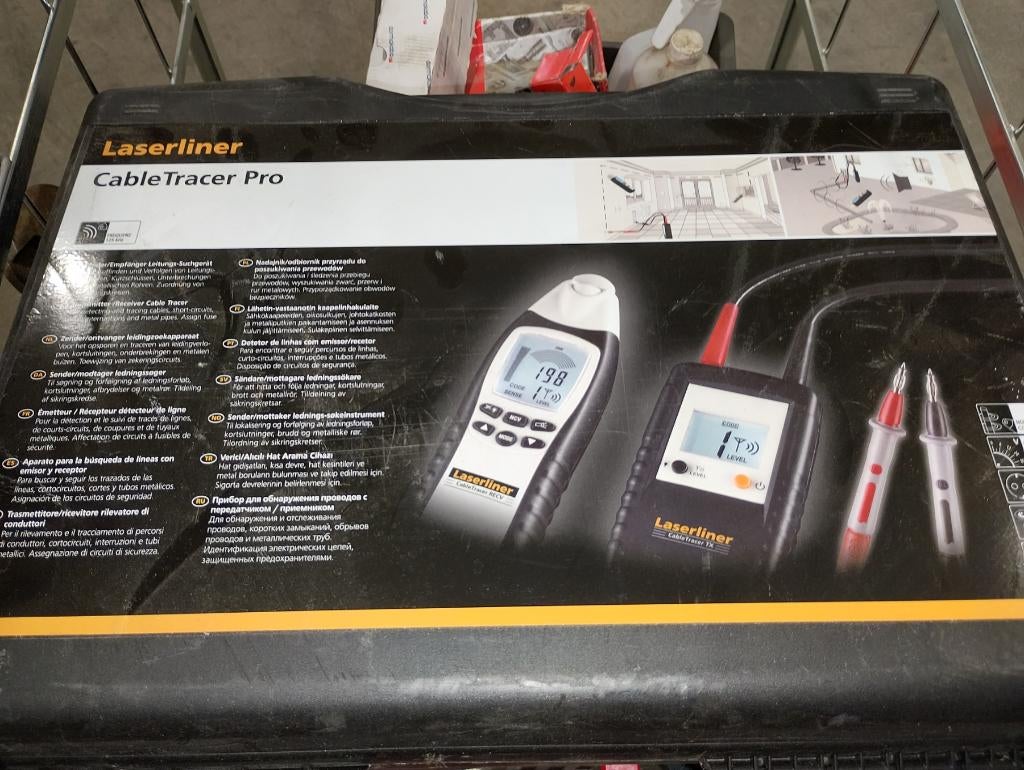 leidingzoeker / Laserliner, Ophalen of Verzenden, Zo goed als nieuw, Elektriciteit