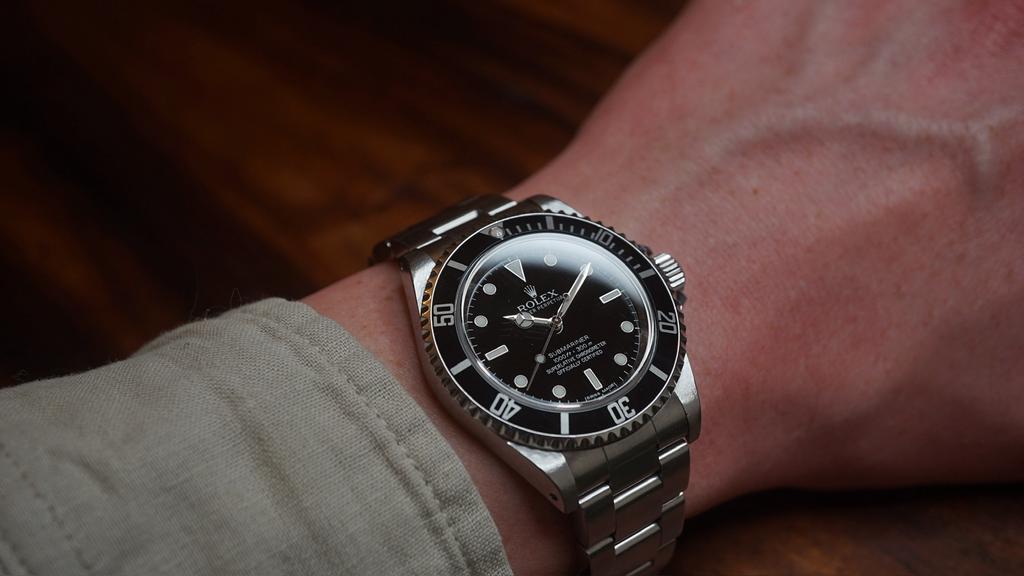 Rolex Submariner 4 liner ref: 14060M 2011, Staal, Polshorloge, Ophalen of Verzenden, Zo goed als nieuw