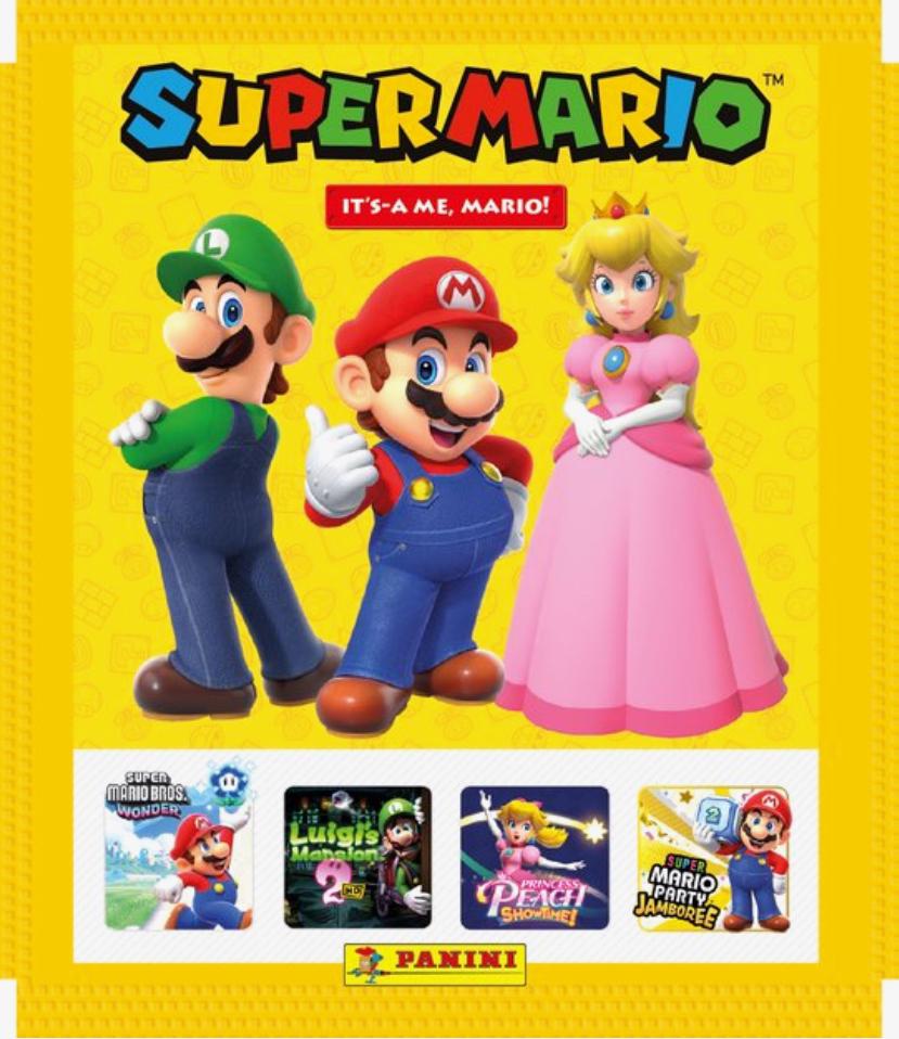 Super Mario Panini stickers 2, Ophalen of Verzenden, Nieuw