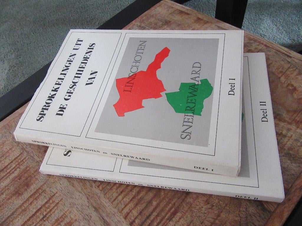 Sprokkelingen geschiedenis Linschoten en Snelrewaard I & II, Verzenden, Gelezen