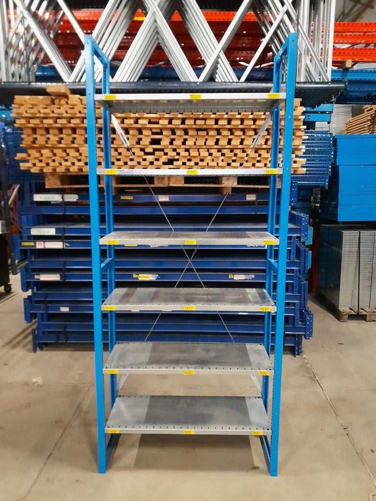 Grote partij SSI Schäfer magazijnstelling vanaf 5meter.