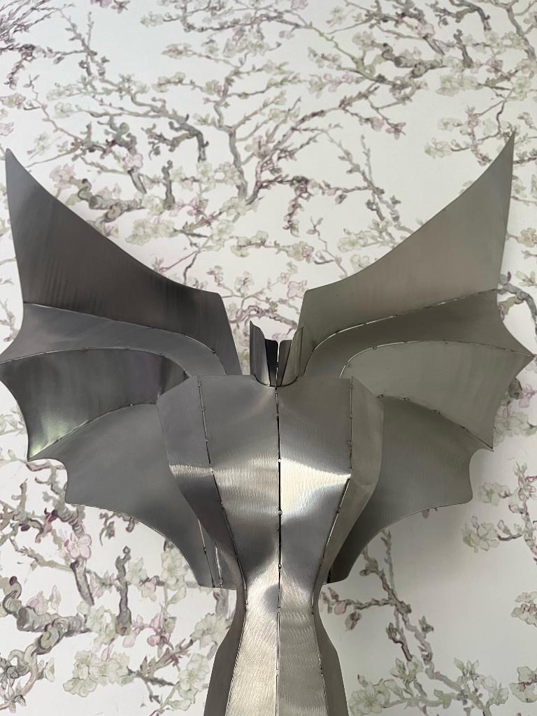 Reinhard Stubenrauch Lichtsculptuur “Lady Hamilton”, Ophalen, Gebruikt, Metaal