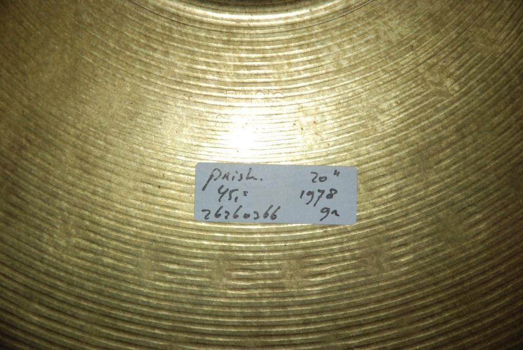 Paiste 101 ride bekken 1978gr 20 inch  <26260366>, Gebruikt, ., Drums of Percussie, Ophalen of Verzenden