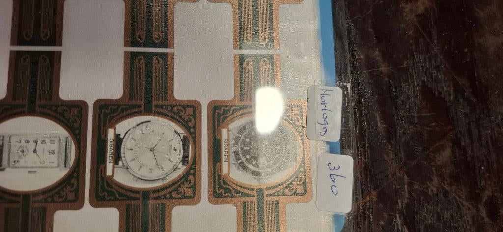 Sigarenbandjes horloges, Verzamelen, Ophalen
