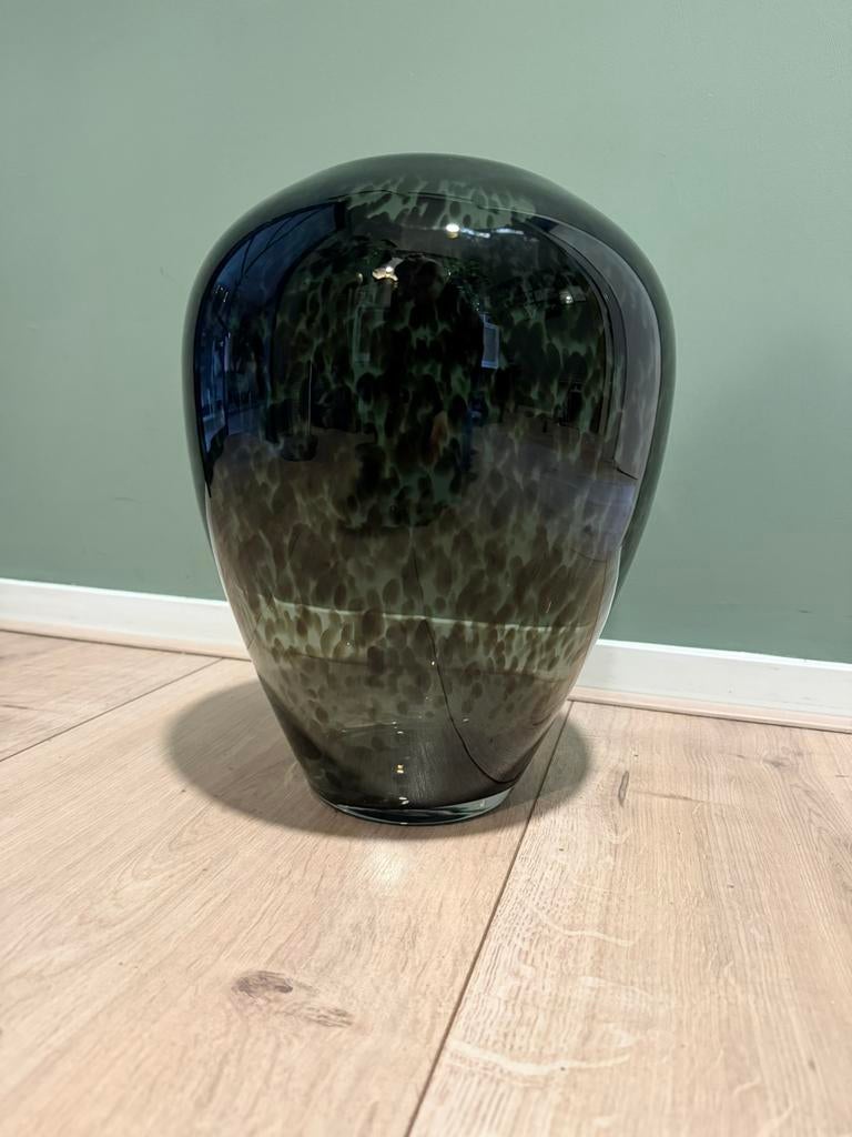 Kander grey cheetah vaas, Ophalen, Overige kleuren, Minder dan 50 cm, Glas