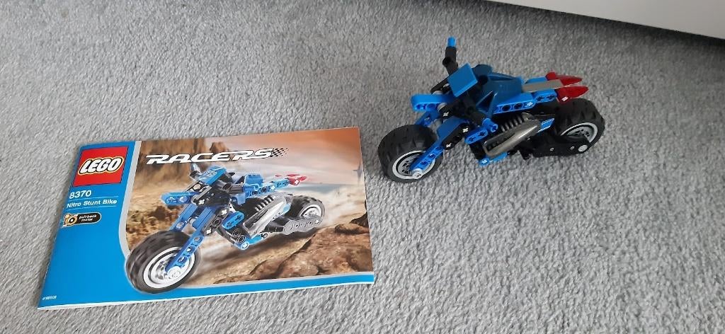8370 Lego racers - nitro start bike, Kinderen en Baby's, Speelgoed | Duplo en Lego, Ophalen of Verzenden, Gebruikt