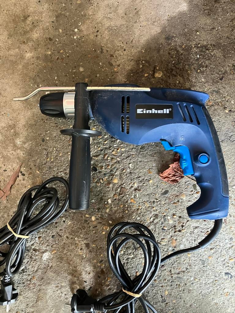 Einhell Boormachine - Gebruikt, Boormachine, Gebruikt, Ophalen of Verzenden, Klopboormechanisme
