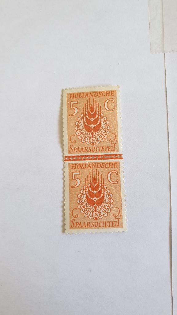 1306 spaarzegel hollandsche spaarsocieteit, Verzenden, Volle spaarkaart