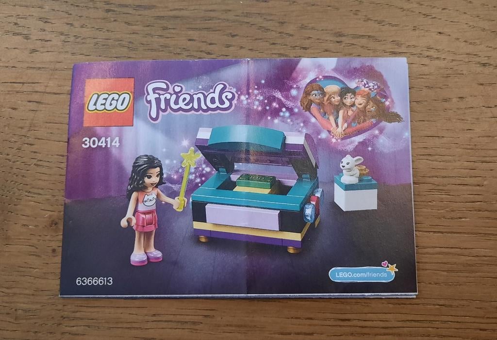 Lego Friends - 30414 Emma's magische koffer - Compleet, Ophalen of Verzenden, Zo goed als nieuw, Complete set, Lego