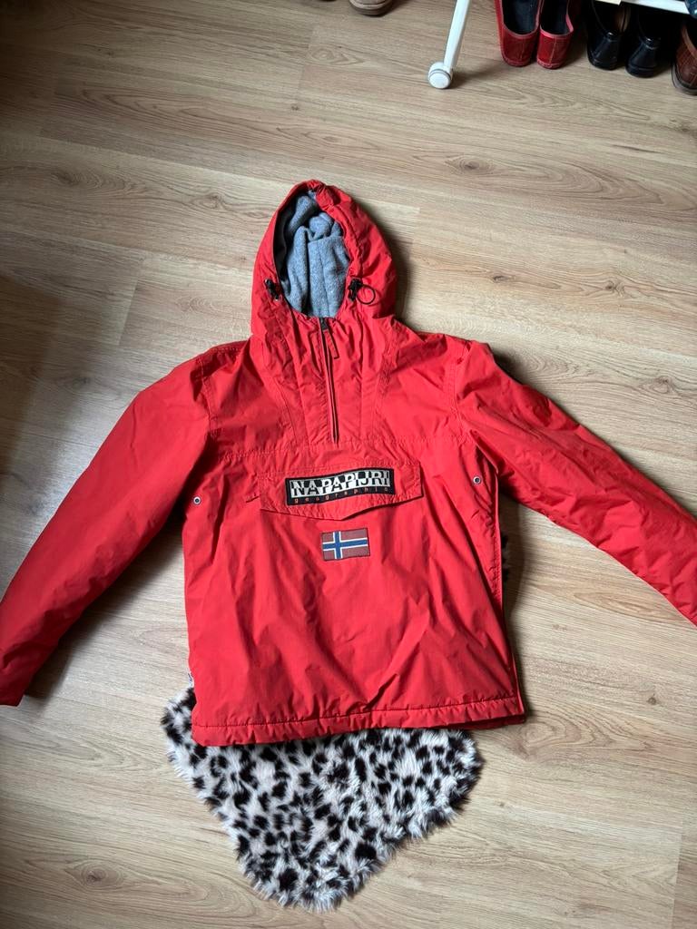 Napapijri skijas regular fit rood, Ophalen of Verzenden, Gedragen, Jack
