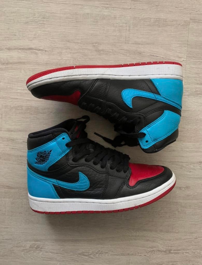 Air Jordan 1 High UNC to Chicago maat 40, Ophalen of Verzenden, Zo goed als nieuw, Sneakers of Gympen